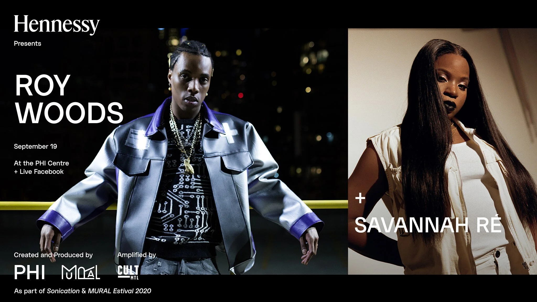 Roy Woods w/ Savannah Re flyer