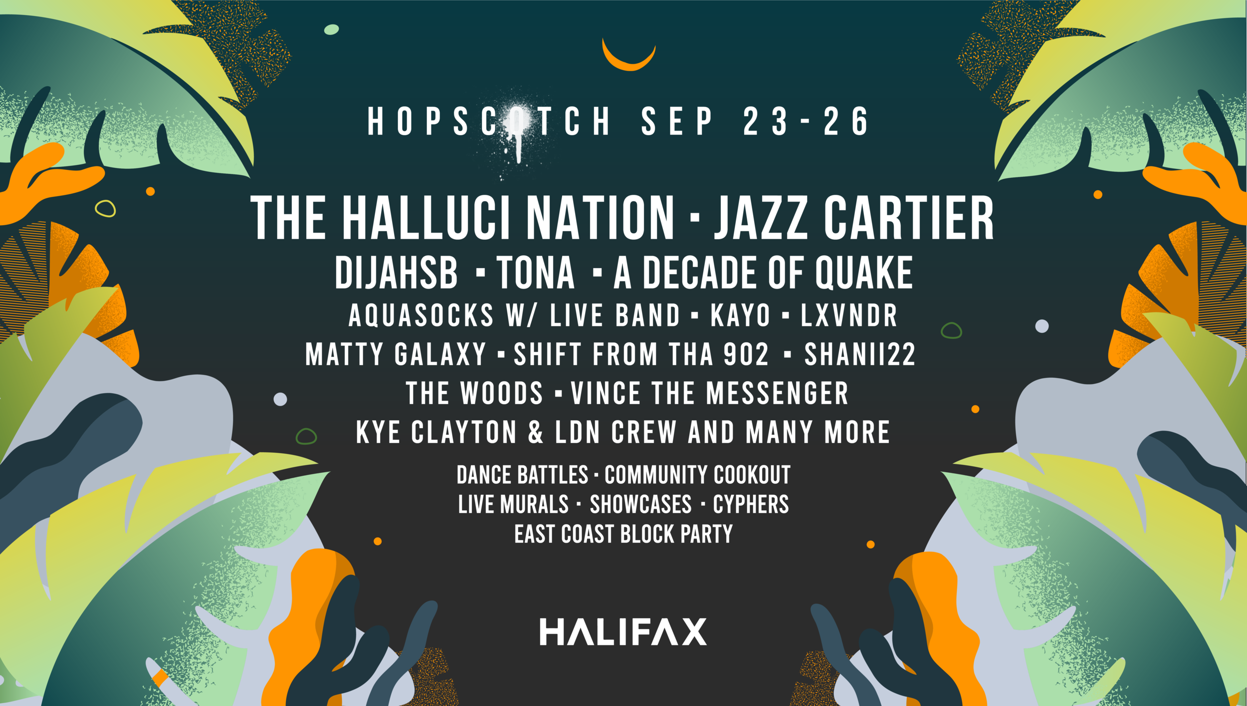 The Halluci Nation flyer