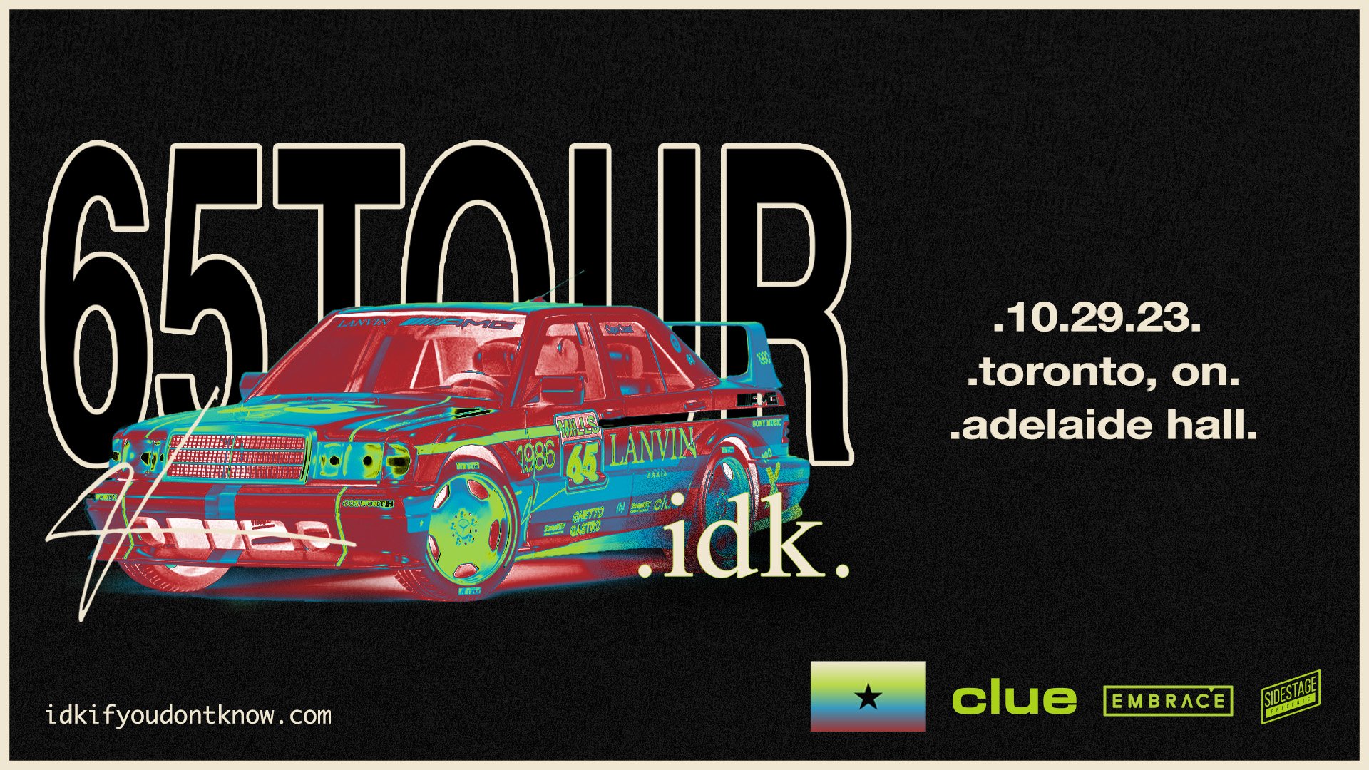 IDK flyer