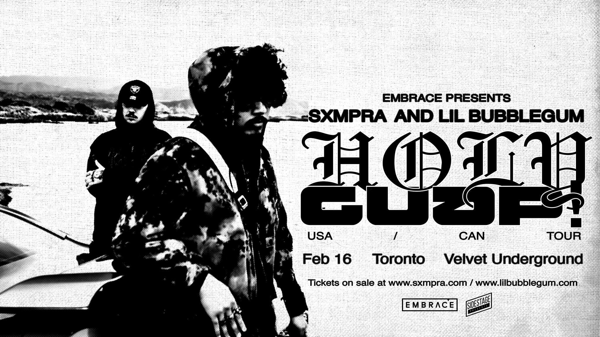 SXMPRA & LILBUBBLEGUM flyer